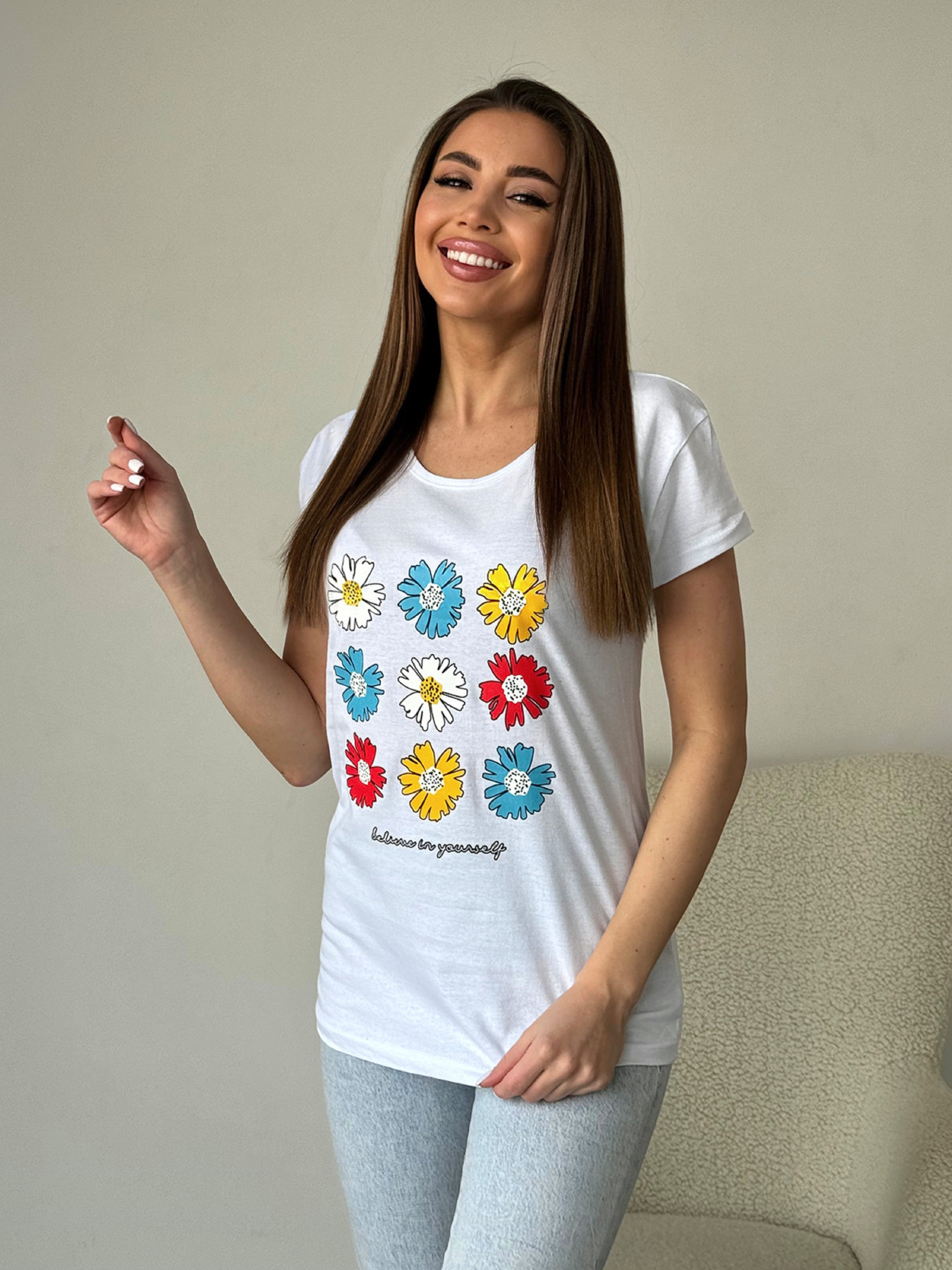 Футболка ISSA Plus модель WN20-597_белый Фото