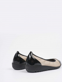 Балетки Respect модель 9-9-22103-26_415_BEIGE_BLACK Фото