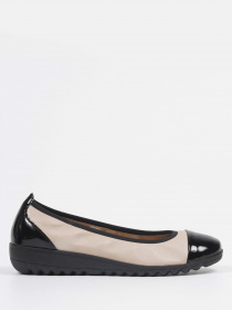 Балетки Respect модель 9-9-22103-26_415_BEIGE_BLACK Фото