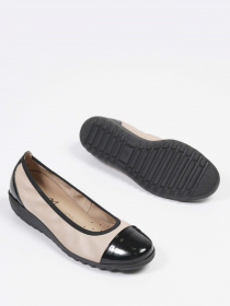 Балетки Respect модель 9-9-22103-26_415_BEIGE_BLACK Фото