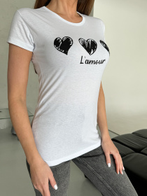 Футболка ISSA Plus модель WN20-599_белый Фото