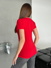 Футболка ISSA Plus модель WN20-599_красный Фото