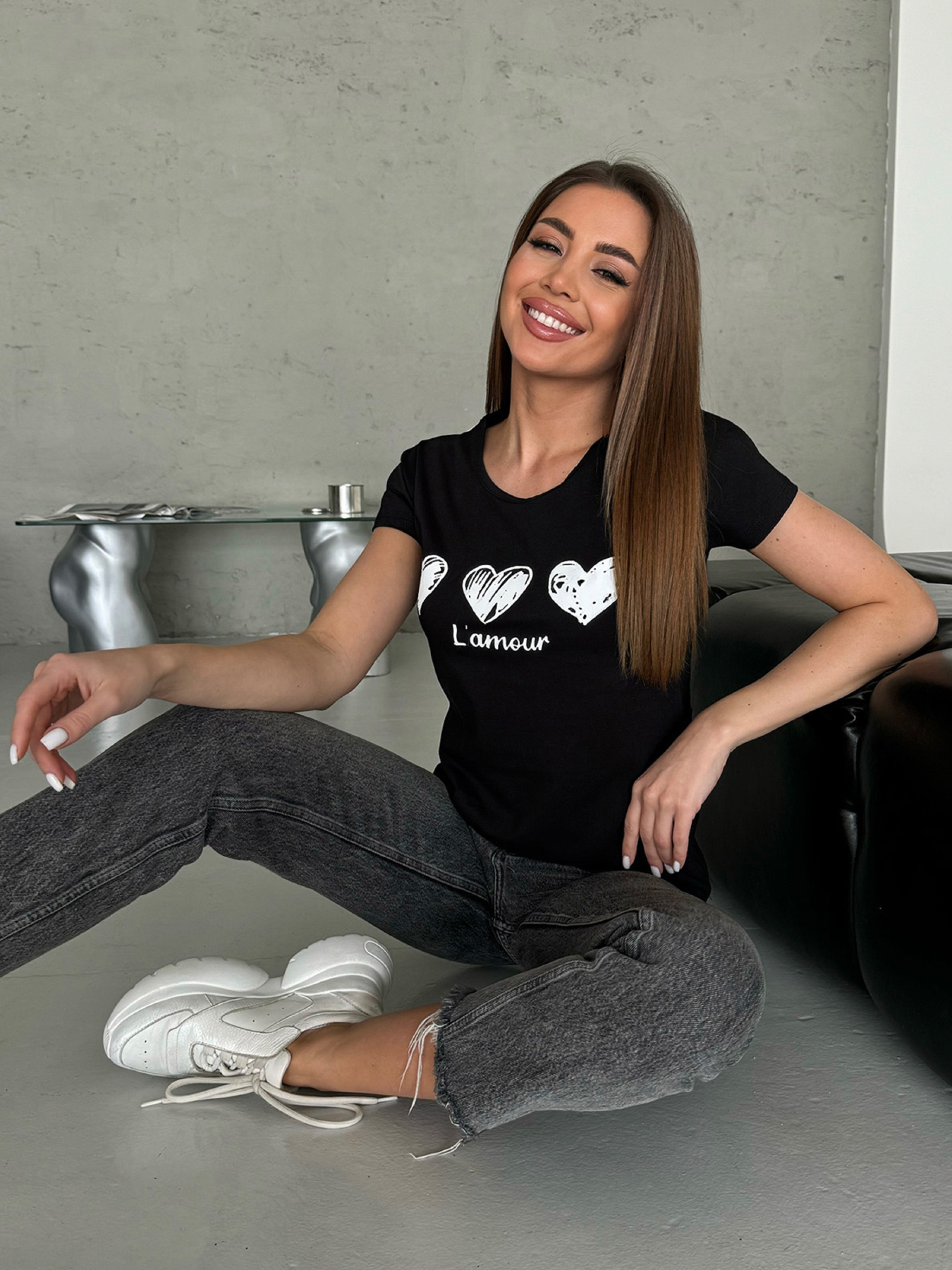 Футболка ISSA Plus модель WN20-599_черный Фото