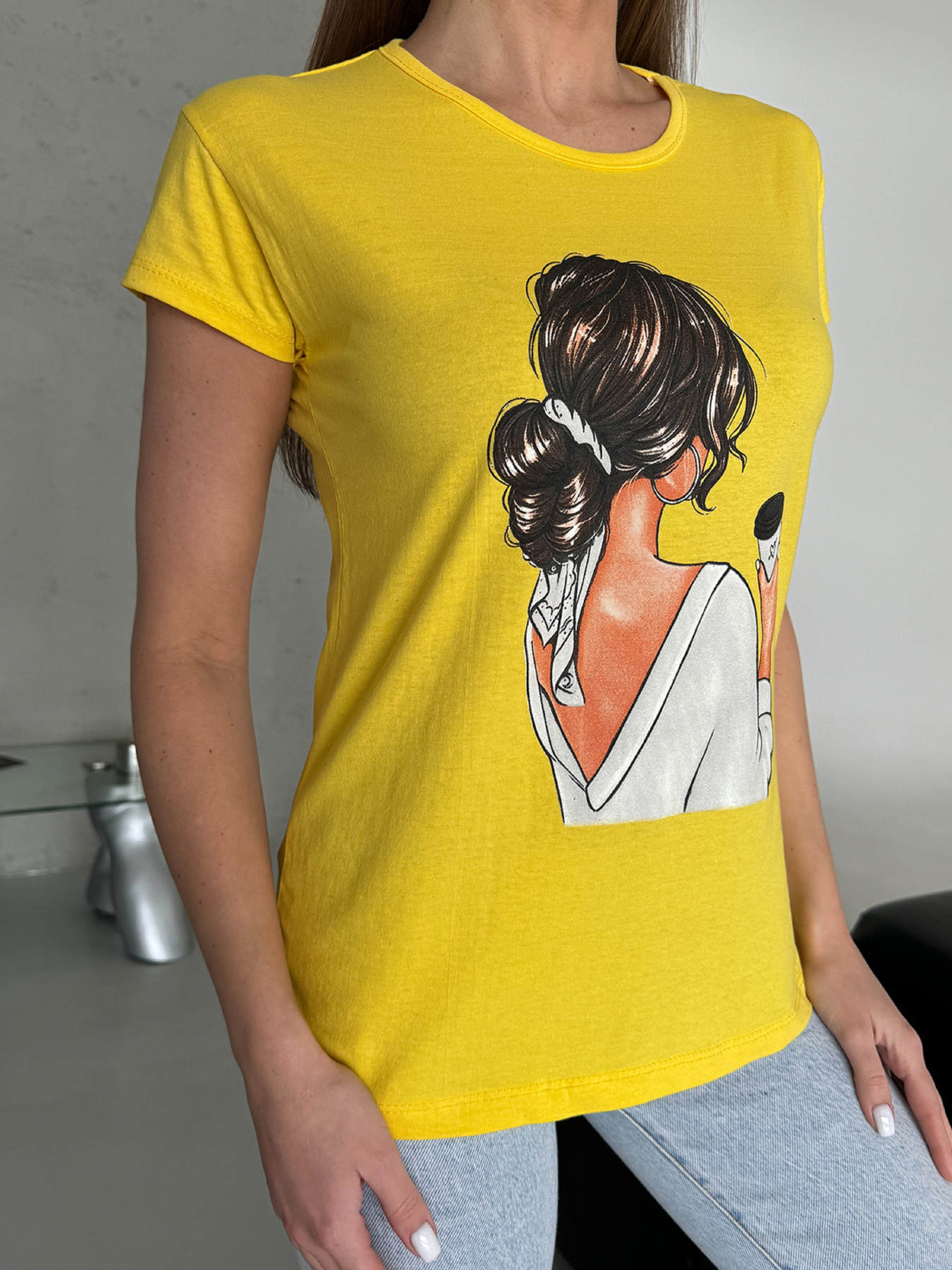 Футболка ISSA Plus модель WN20-600_желтый Фото