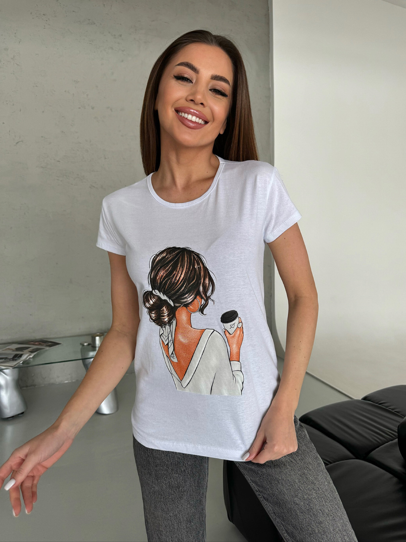 Футболка ISSA Plus модель WN20-600_белый Фото