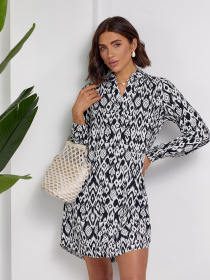 Платье мини ISSA Plus модель 14538_черный Фото