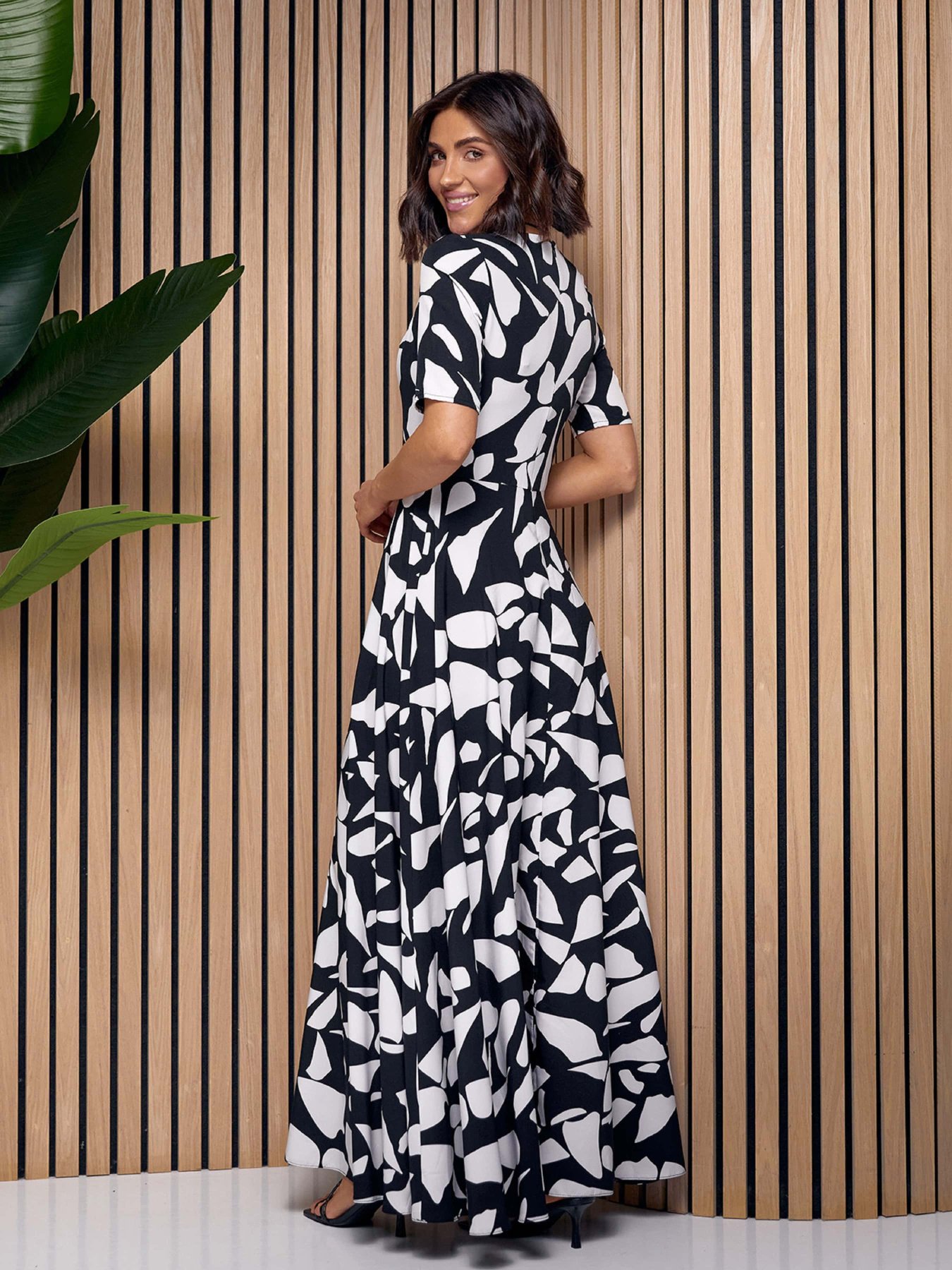 Платье макси ISSA Plus модель 14540_черный Фото