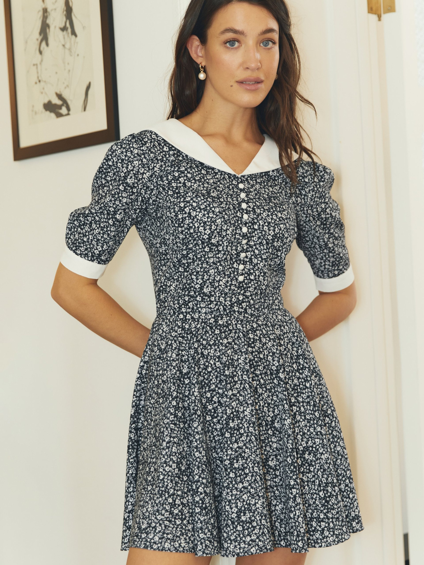 Платье мини Gepur модель 45687 Фото