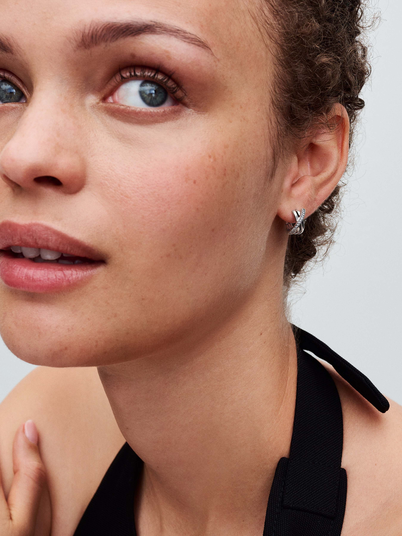 Хупи PANDORA модель 293150C01 Фото