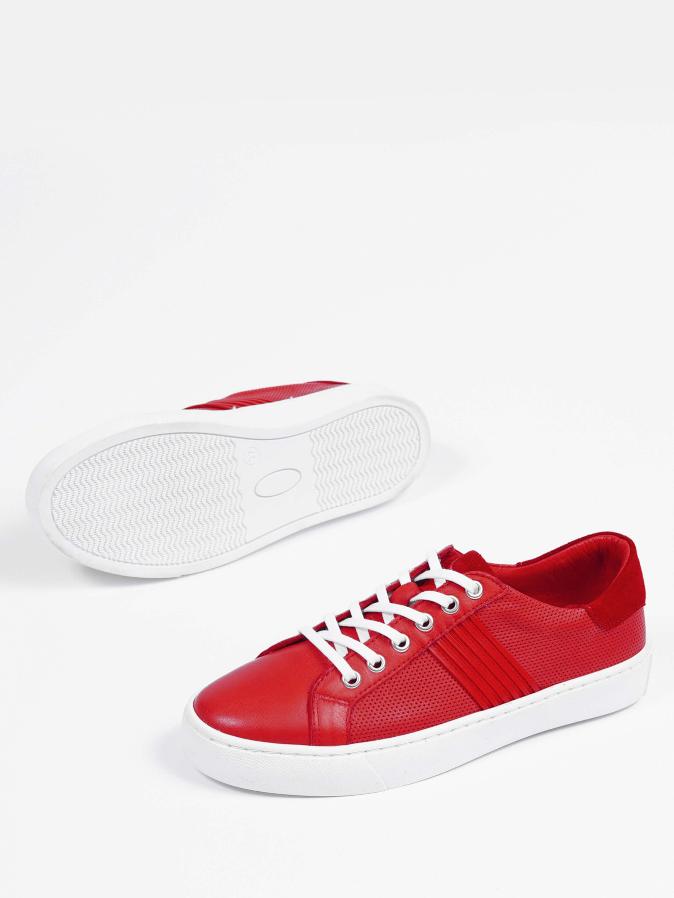 Кеды низкие Respect модель 194003_RED_W Фото