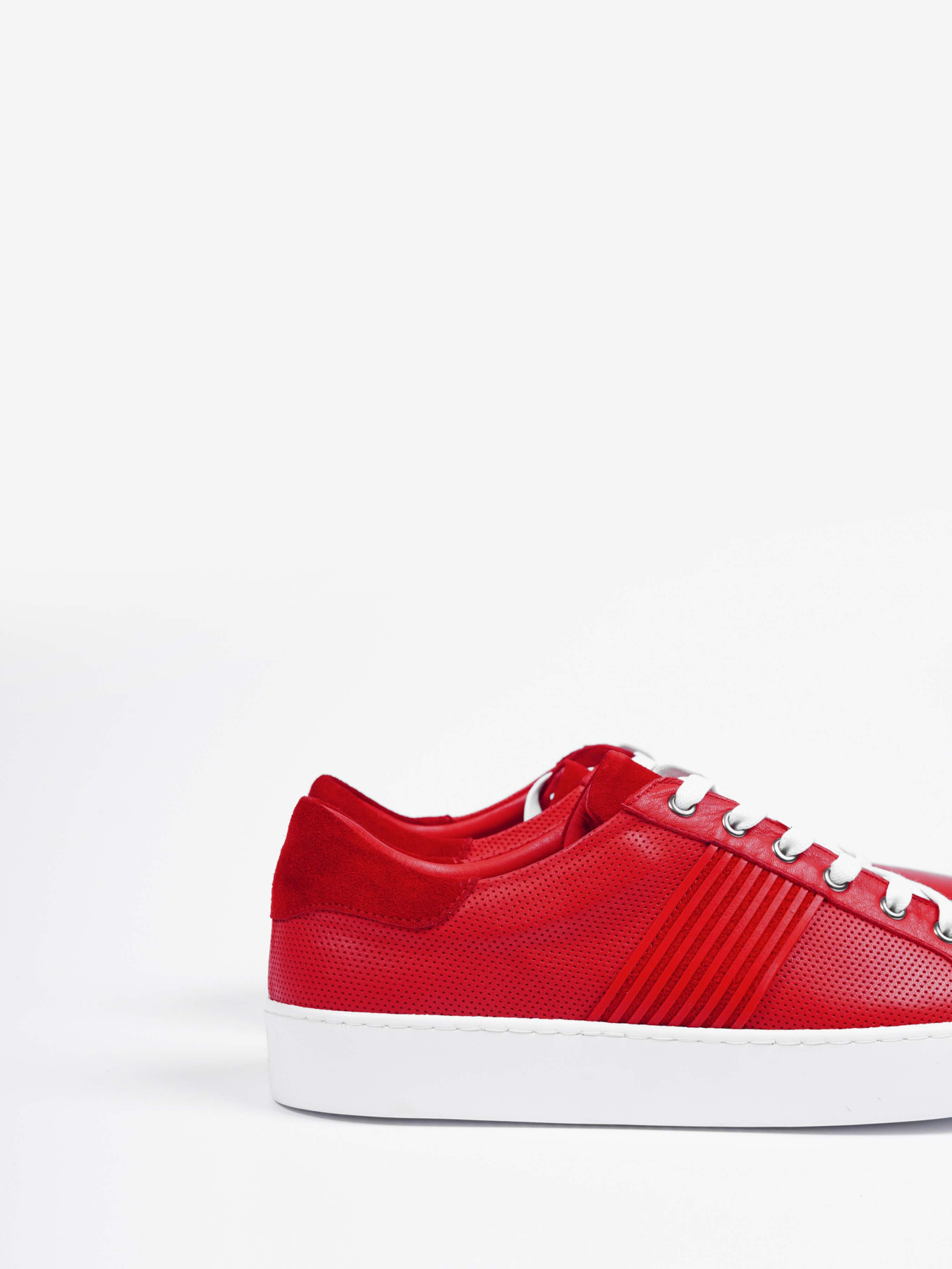 Кеди низькі Respect модель 201002_RED_M Фото