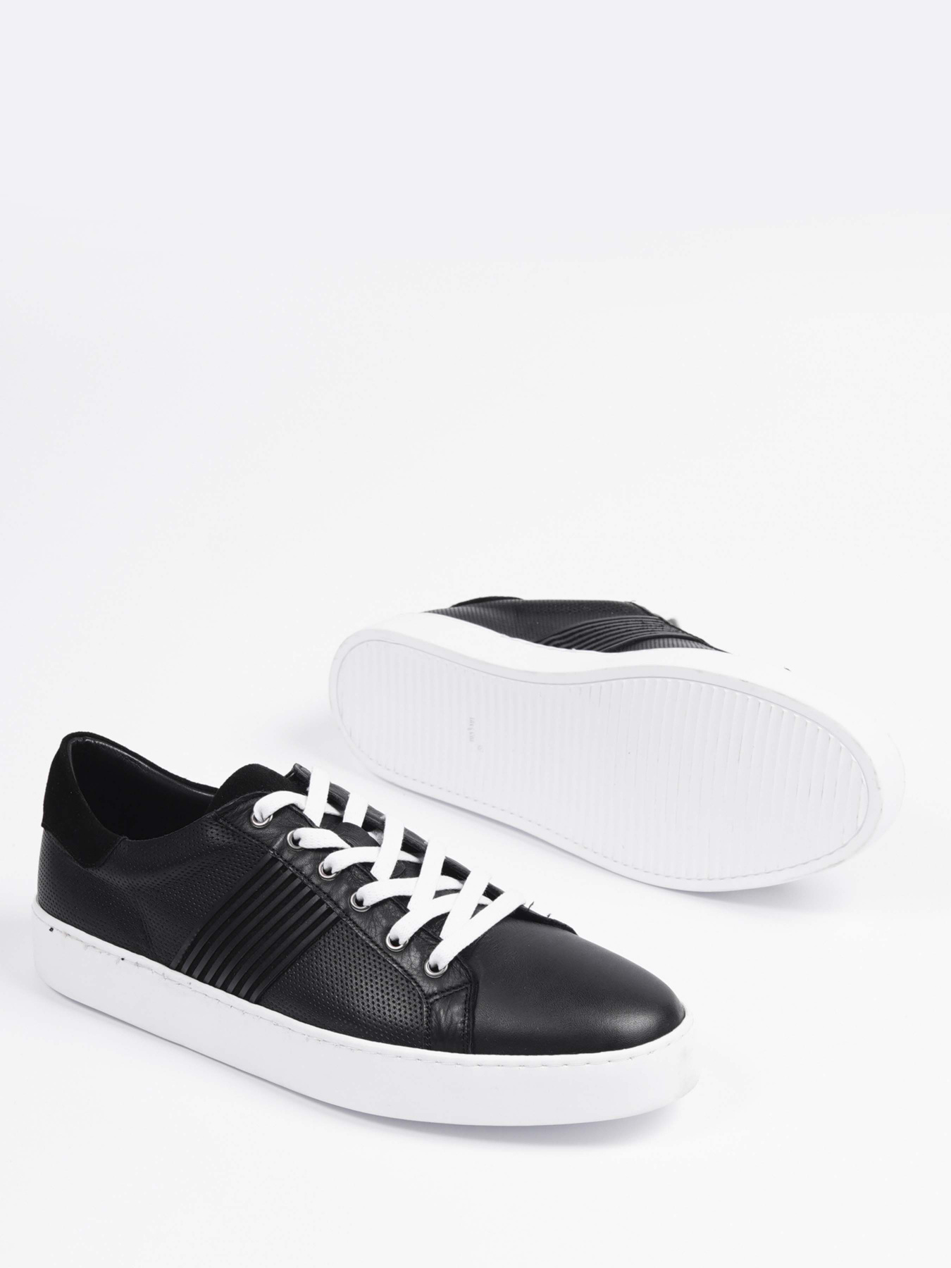 Кеди низькі Respect модель 201002_BLACK_M Фото