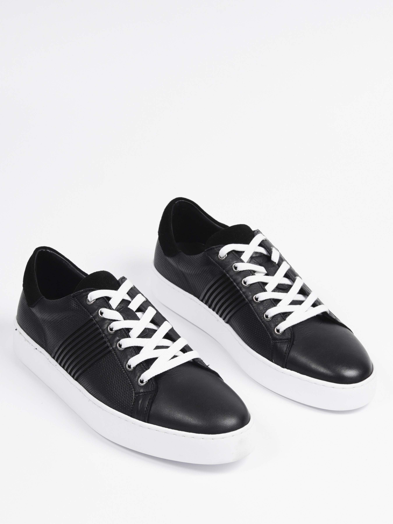 Кеди низькі Respect модель 201002_BLACK_M Фото