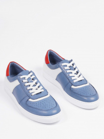 Кеды низкие Respect модель 118014_BLUE_M Фото