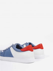 Кеды низкие Respect модель 118014_BLUE_M Фото