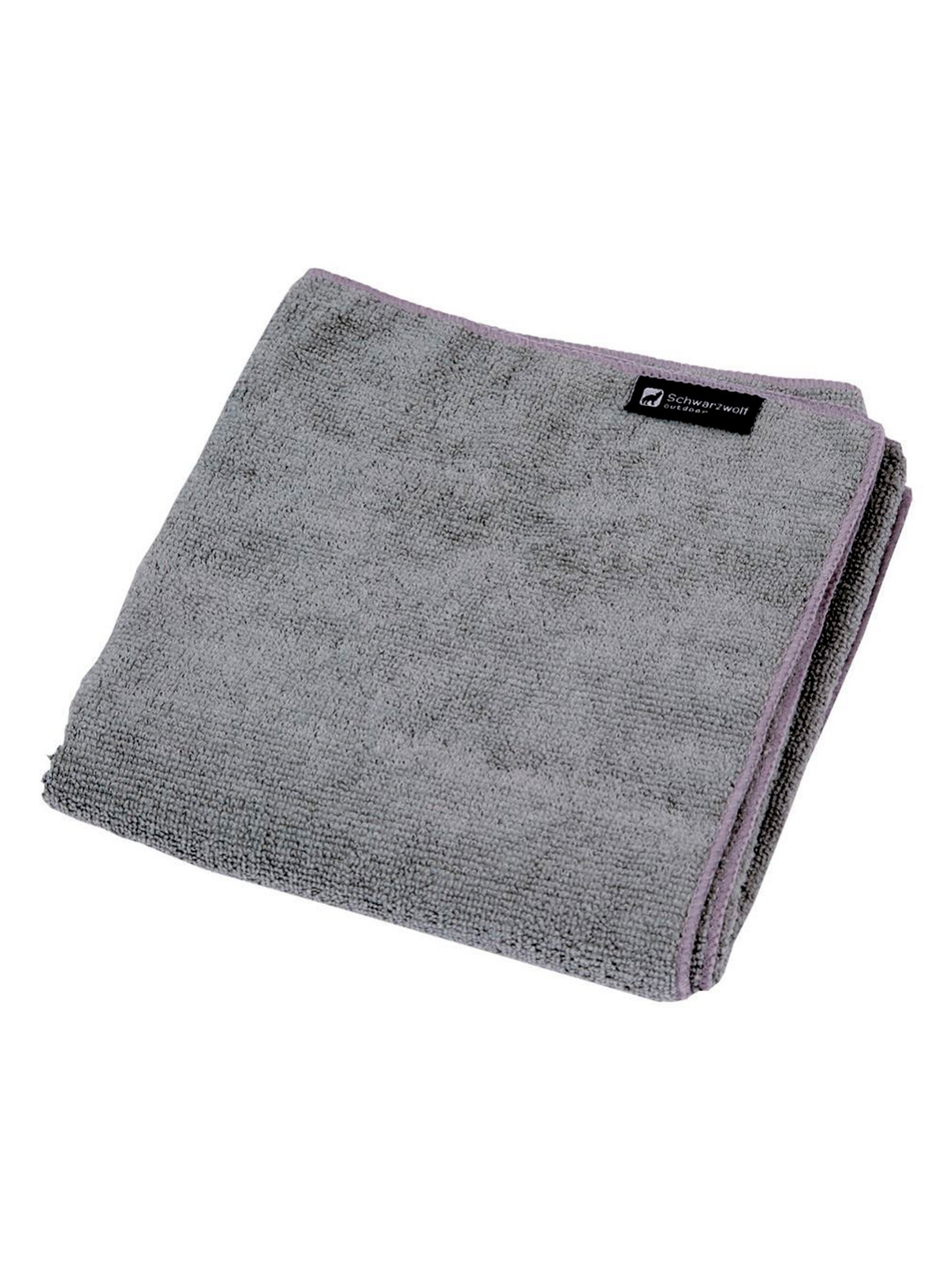 Schwarzwolf LOBOS Туристичний рушник (mp380627) Унісекс колір - Сірий матеріал - Поліамід/поліестер