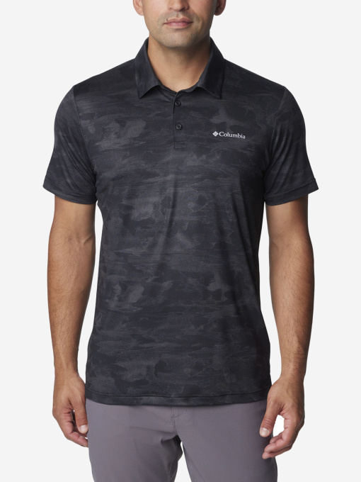 Футболка спортивна Columbia Tech Trail™ Novelty Polo Модель 2036881CLB-010 Фото