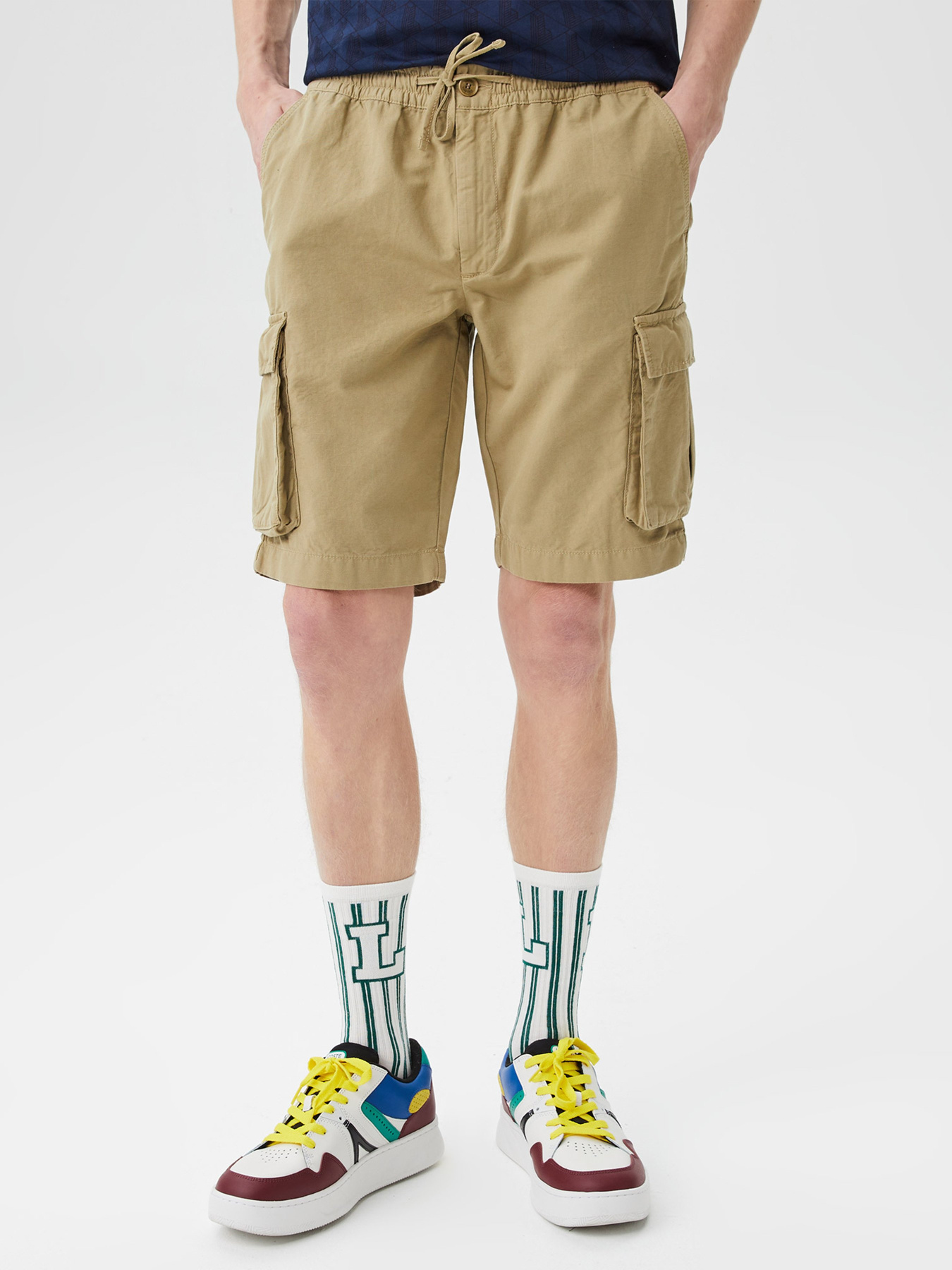 Повседневные шорты Lacoste модель FH033737C Фото