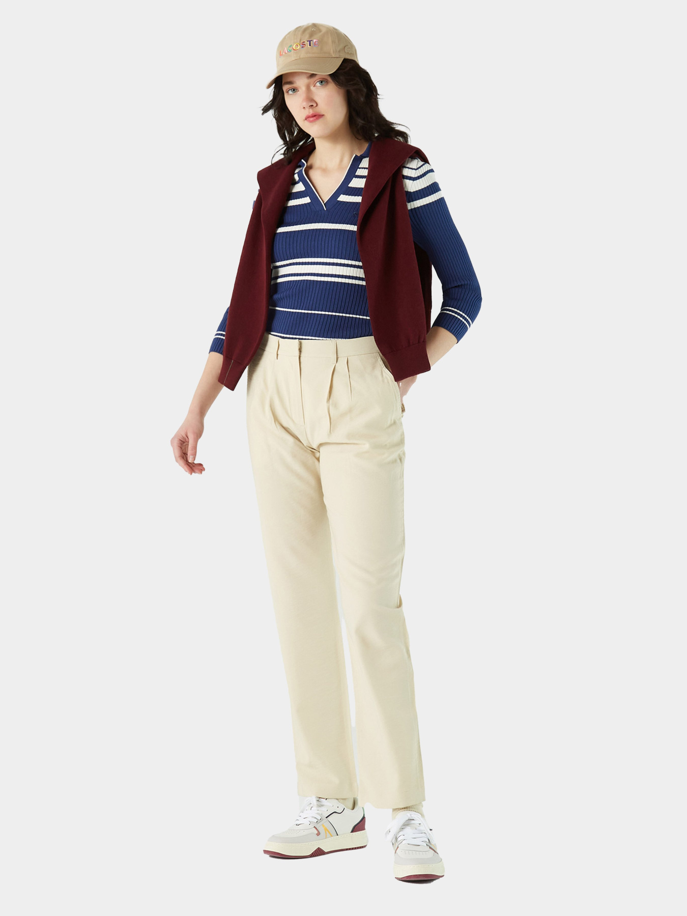 Чиносы Lacoste модель HF021414K Фото