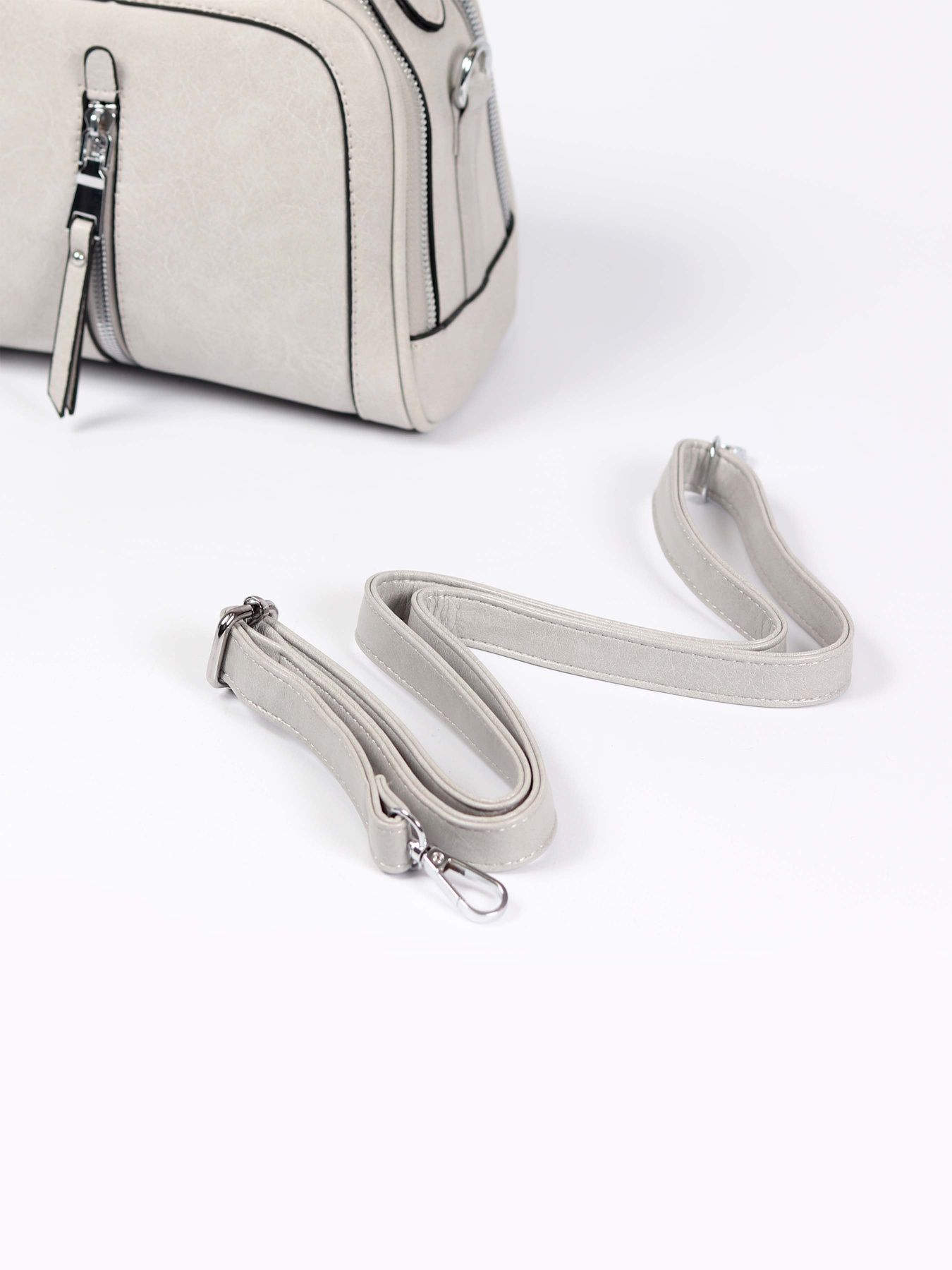 Кросс-боди Angelo Vani модель 8185-21VL_Grey Фото