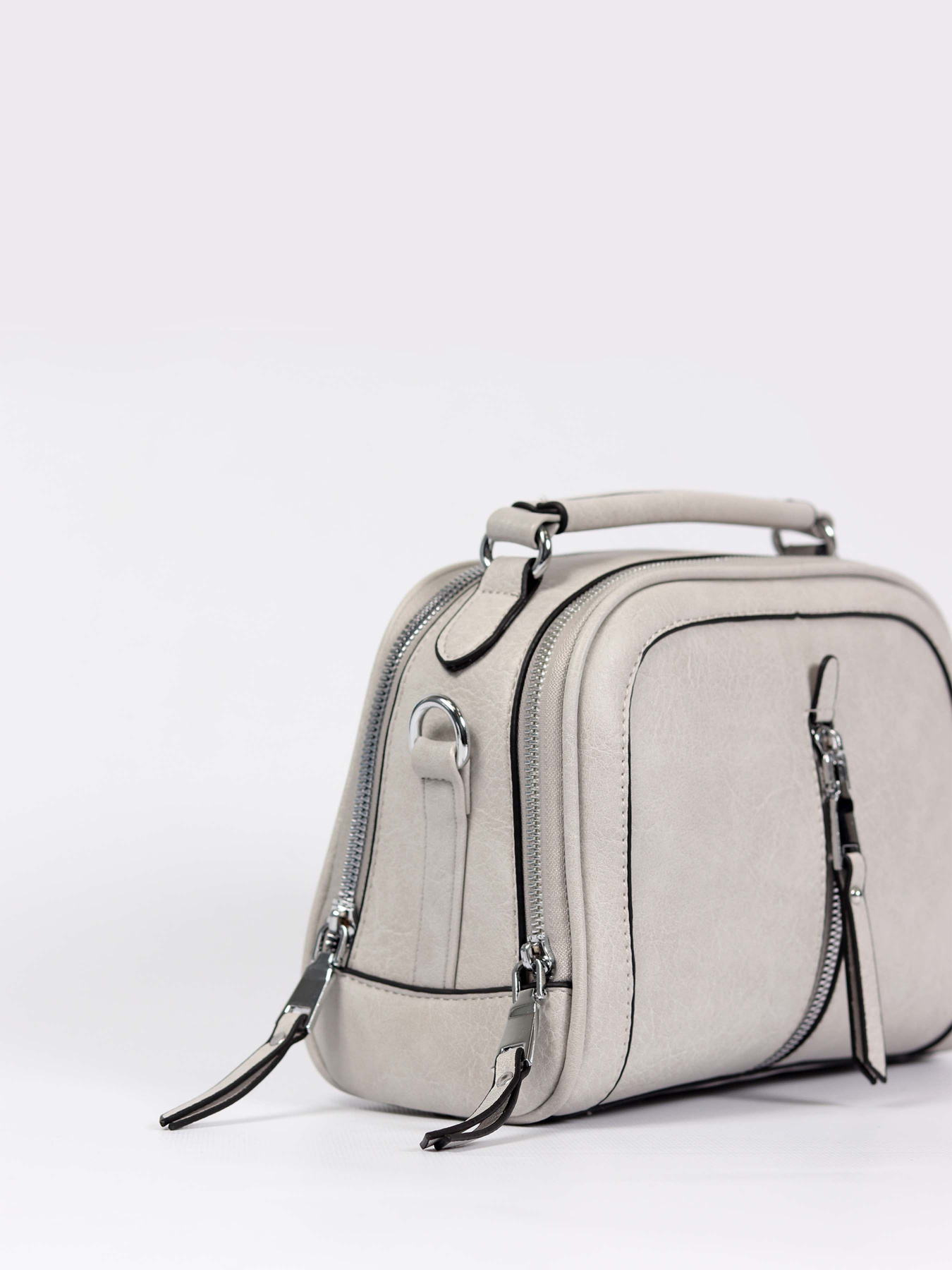 Кросс-боди Angelo Vani модель 8185-21VL_Grey Фото