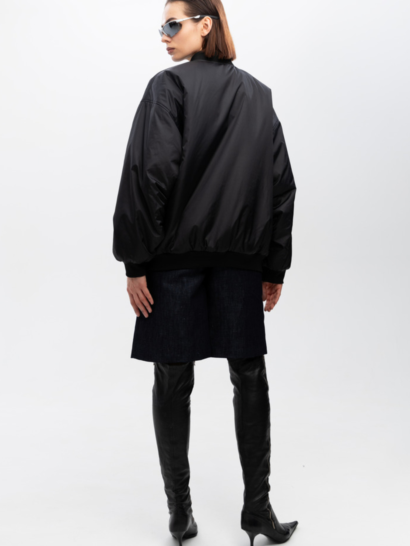 Бомбер MARCHI модель SS24bl Фото