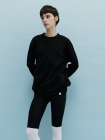 Свитшот Роза модель 231024_black Фото