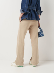 Штани палаццо Роза модель 231204_beige Фото