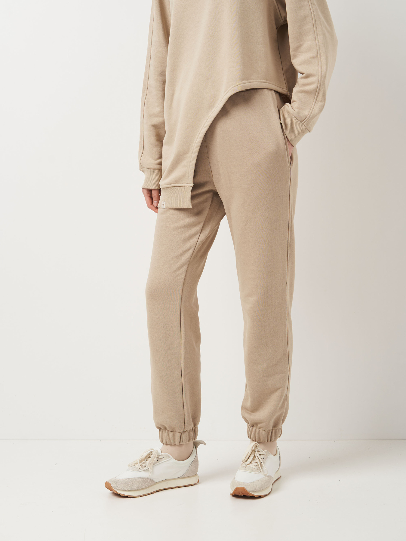 Джоггеры Роза модель 231206_beige Фото