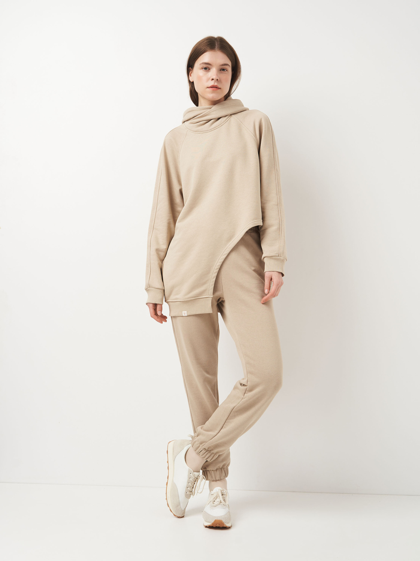 Джоггеры Роза модель 231206_beige Фото