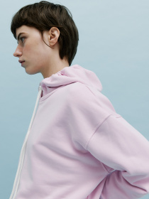 Худи Роза модель 231110_pink Фото