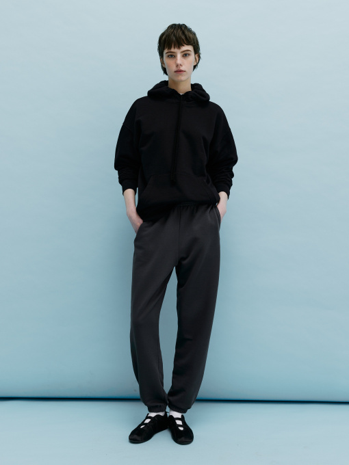 Худі Роза Модель 231110_black Фото