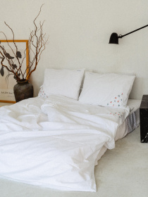 Комплект постельного белья с вышивкой LEVAN HOME модель 00123 Фото