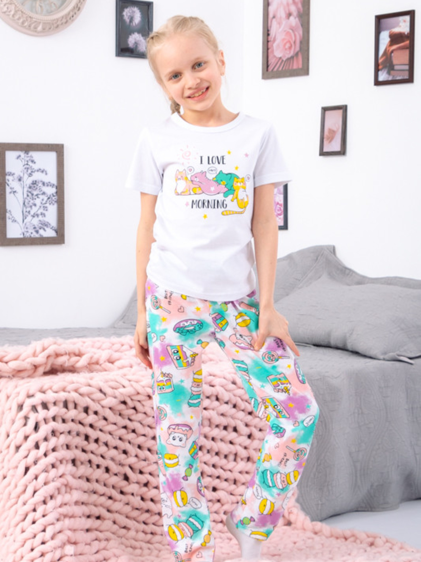 Пижама Носи своє модель 6076-002-33-3-kotiki-smakoliki Фото