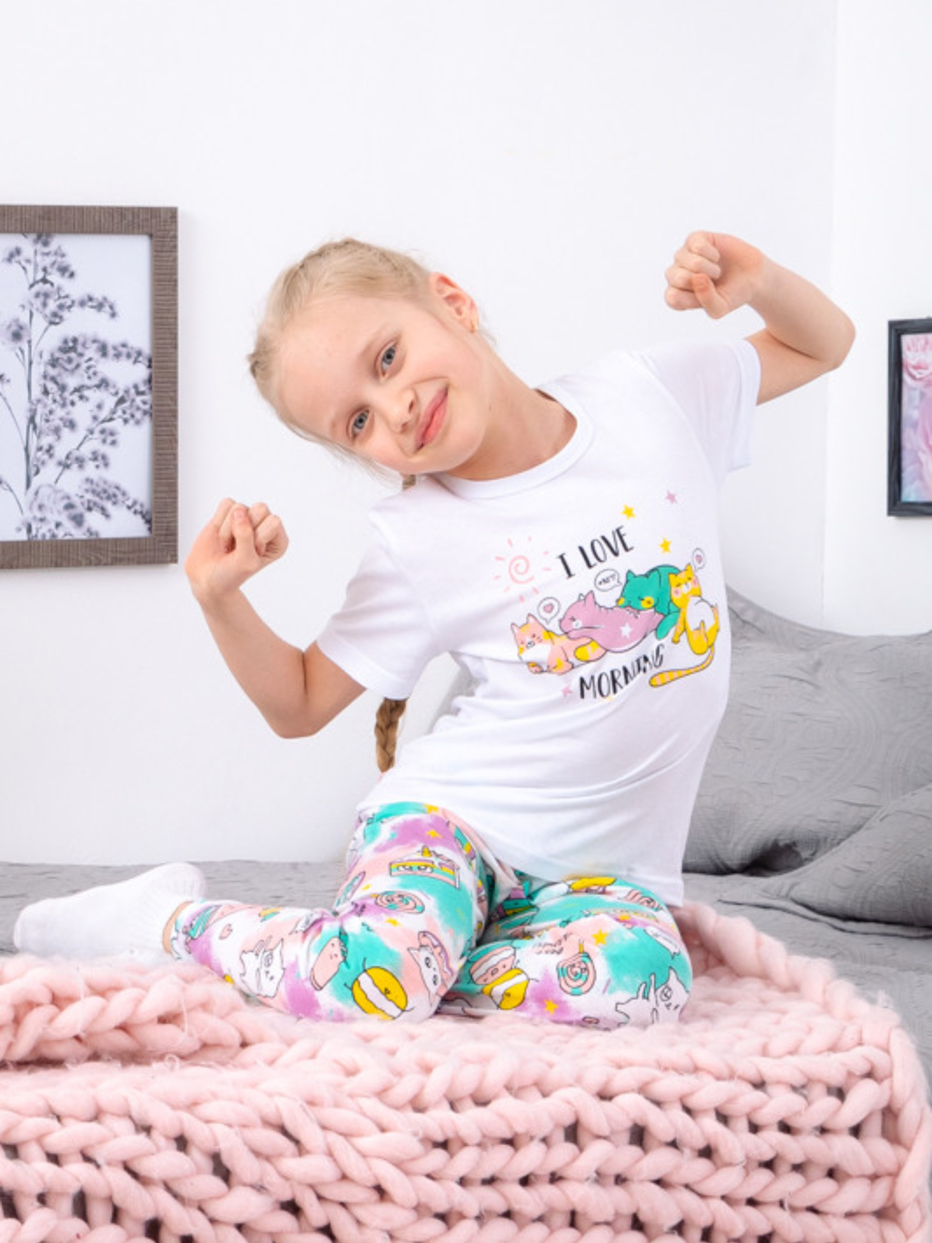 Пижама Носи своє модель 6076-002-33-3-kotiki-smakoliki Фото