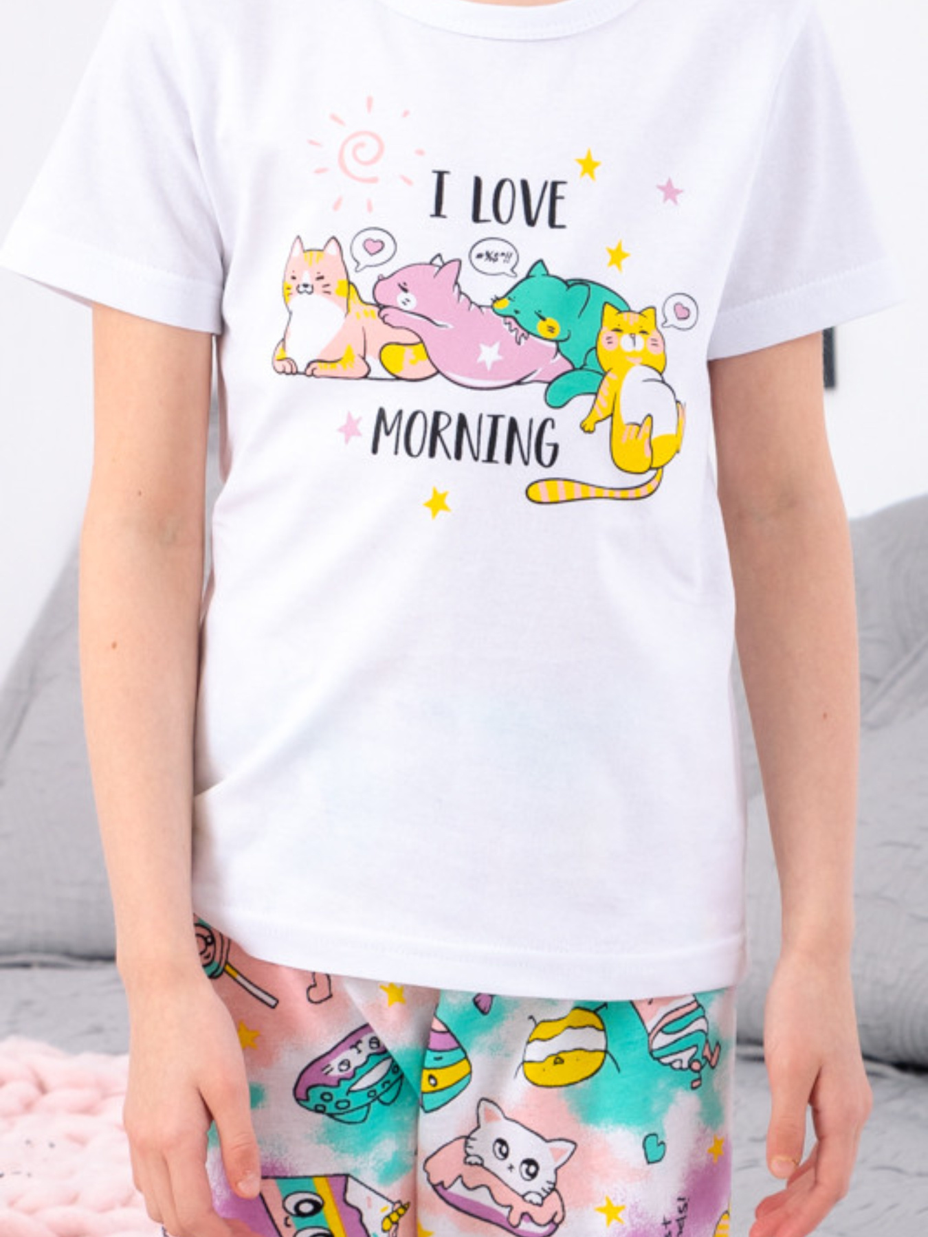 Пижама Носи своє модель 6076-002-33-3-kotiki-smakoliki Фото