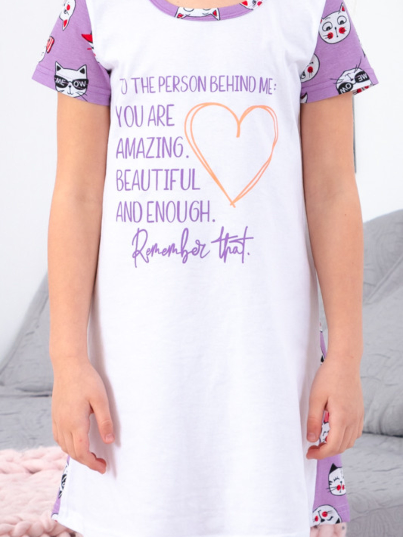 Ночная рубашка Носи своє модель 6019-002-33-1-kotiki-buzok Фото