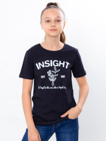 Футболка Носи своє модель 6021-001-33-2-chornilxno-sinj-insight Фото