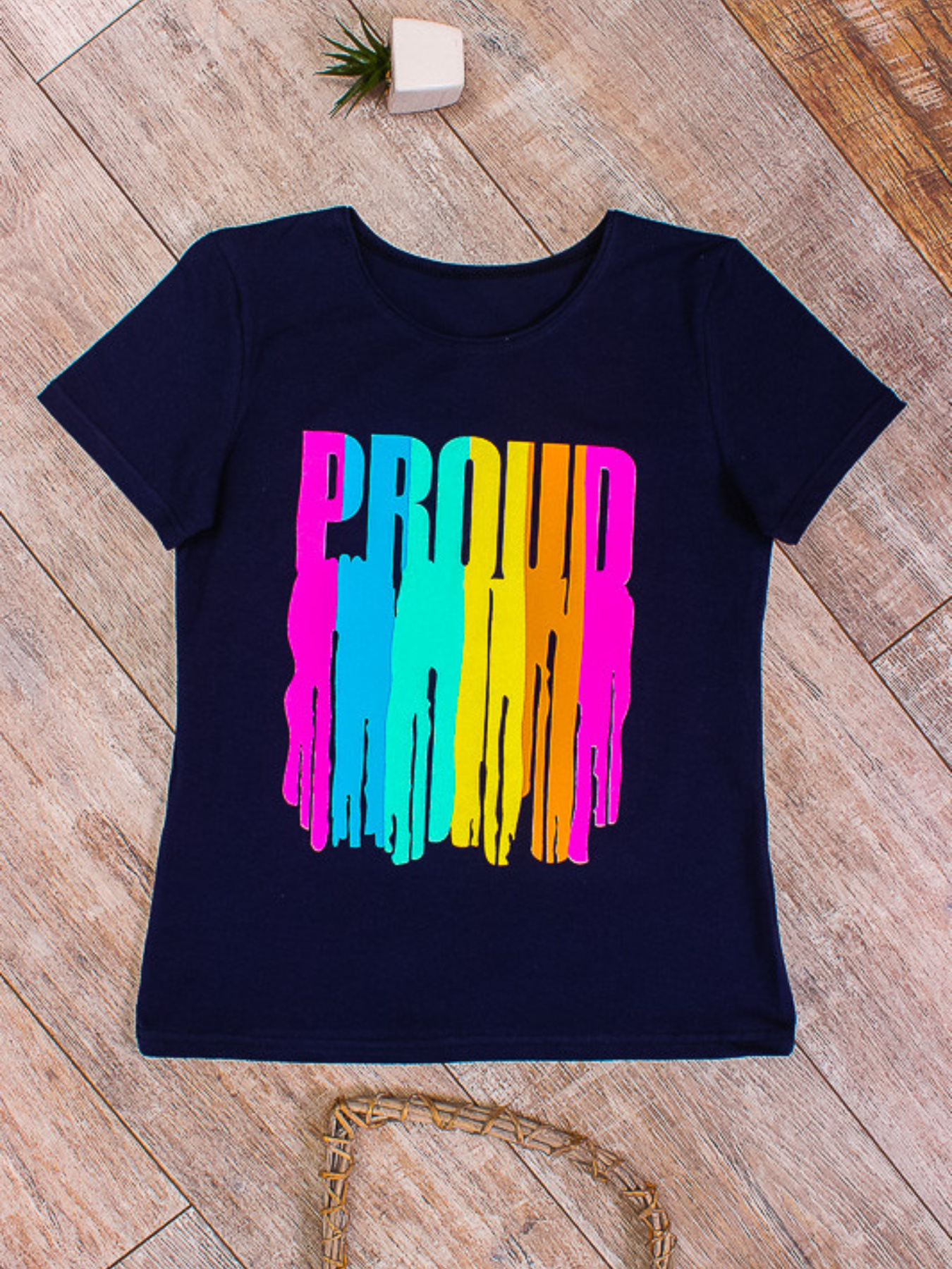 Футболка Носи своє модель 6012-036-33-chornilxno-sinj-proud Фото