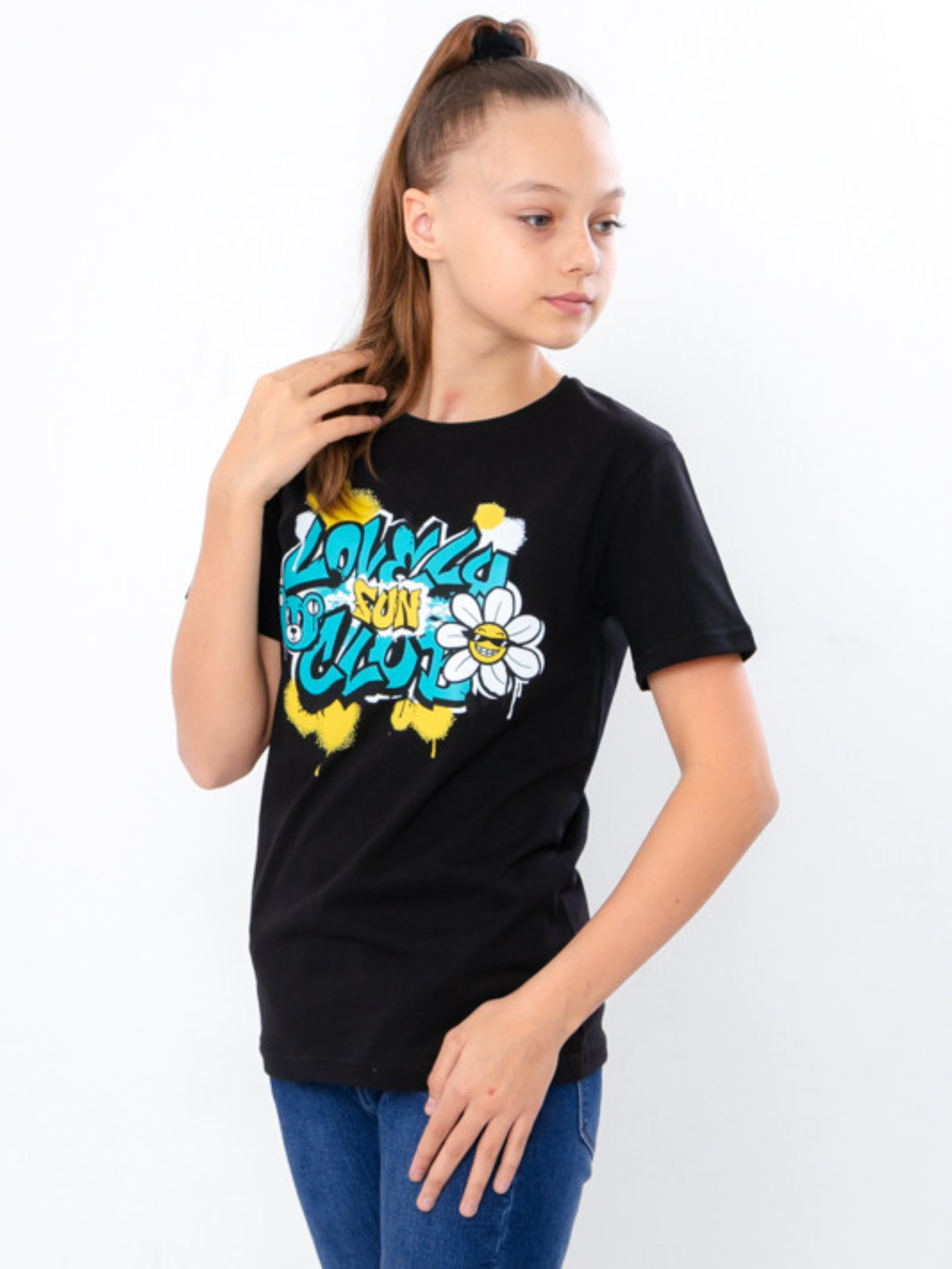 Футболка Носи своє модель 6021-2-1-chornij Фото