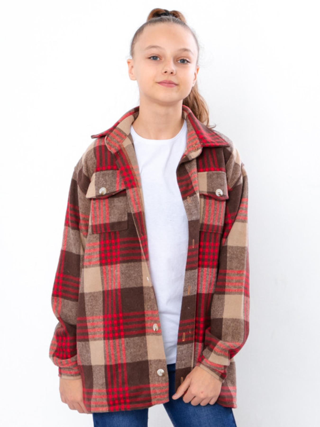 Сорочка повсякденна Носи своє модель 6417-114-kltinka-chervonij Фото