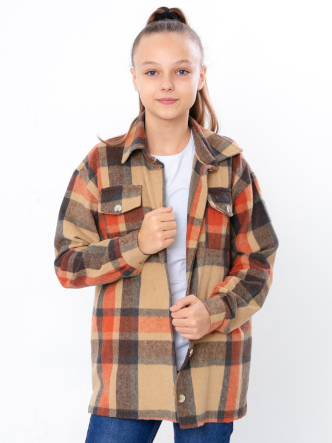 Рубашка повседневная Носи своє модель 6417-114-kltinka-terakotovij Фото