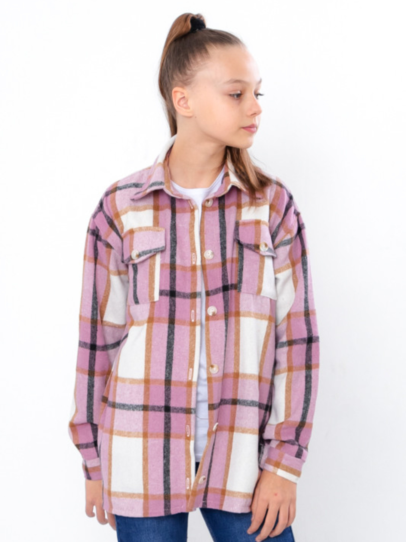 Рубашка Носи своє модель 6417-114-kltinka-temno-rozhevij Фото