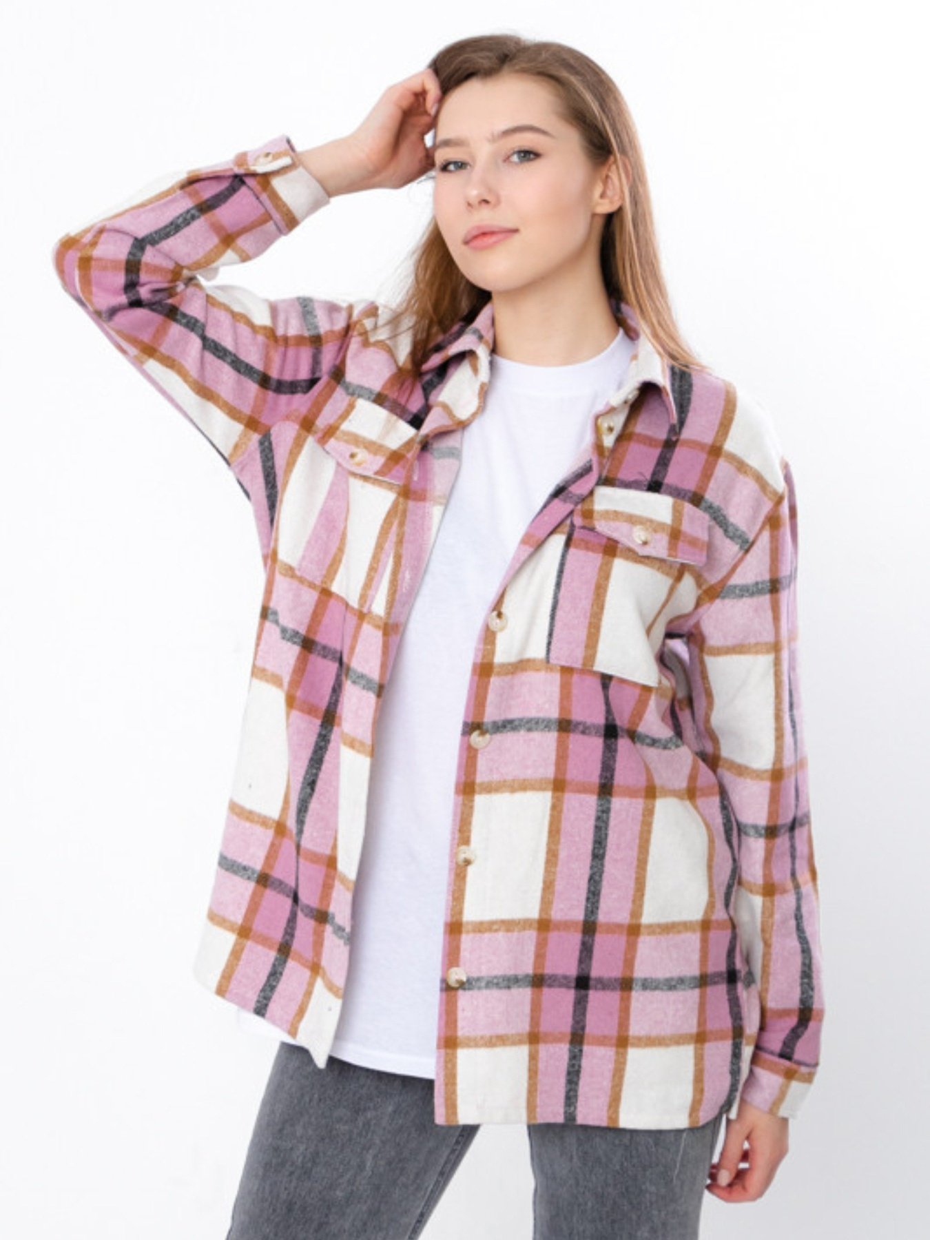 Рубашка Носи своє модель 3378-114-kltinka-temno-rozhevij Фото