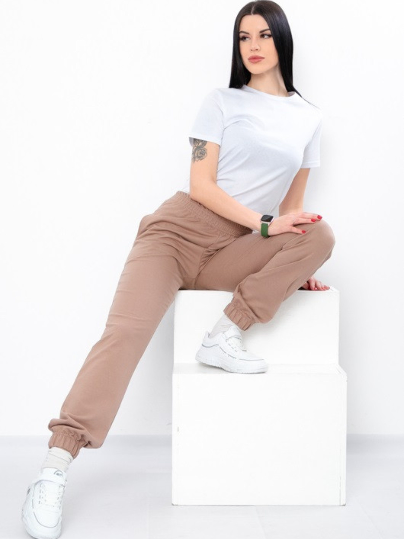 Джоггеры Носи своє модель 8391-057-kava Фото