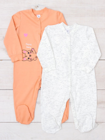 Нательный комбинезон Носи своє модель 5058-5-persik-zajka Фото