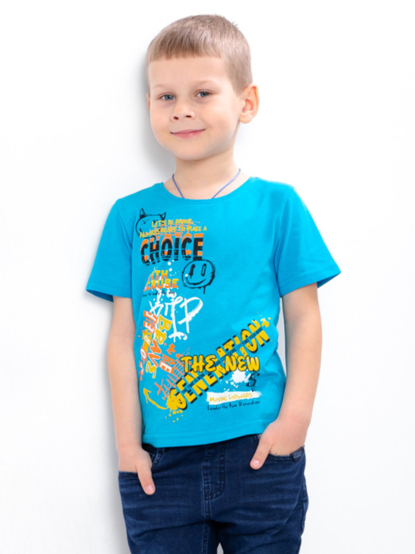 Футболка Носи своє модель 6021-001-33-4-svtlo-bryuzovij Фото