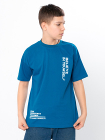 Футболка Носи своє модель 6414-001-33-1-temno-bryuzovij Фото