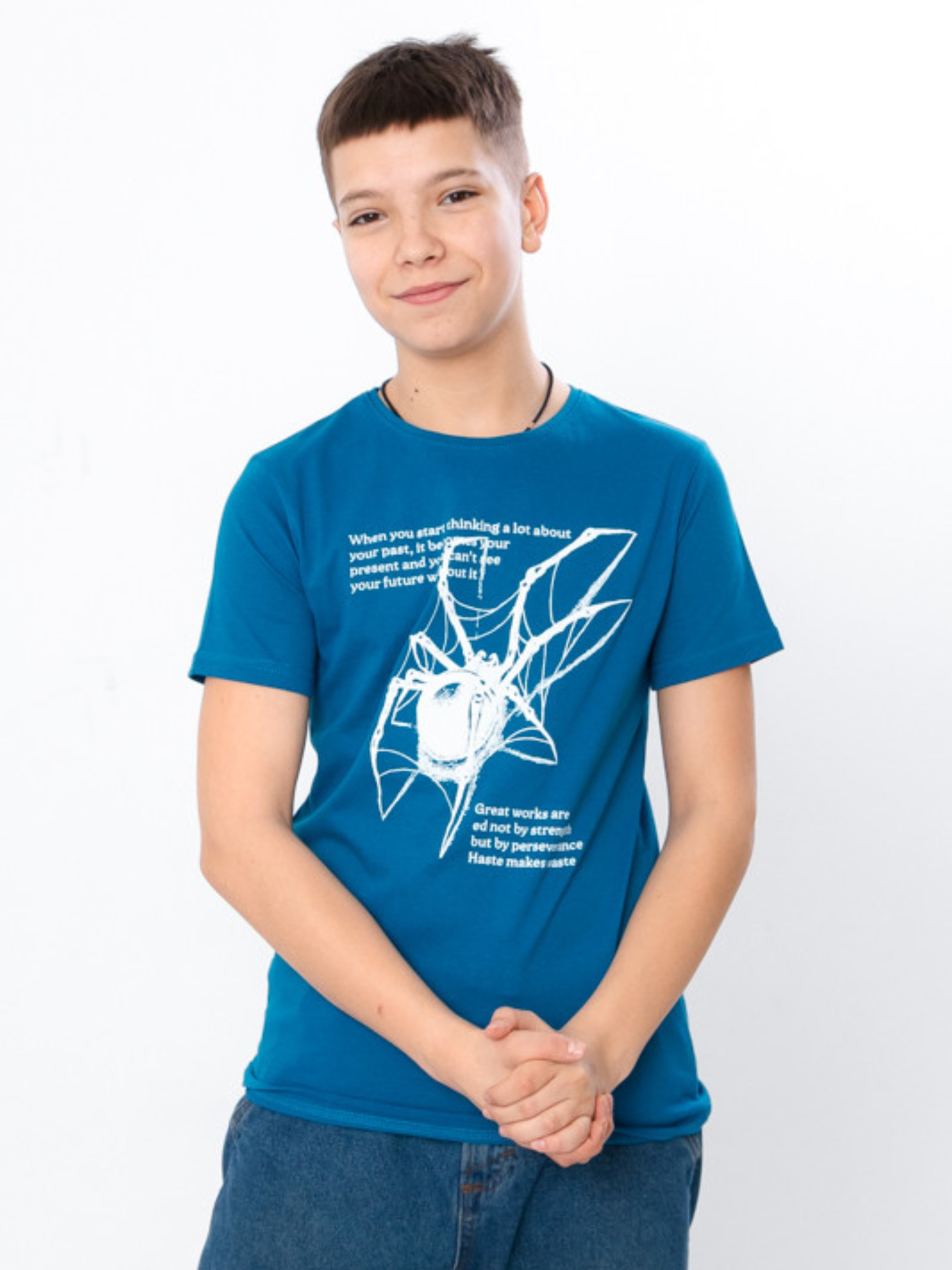 Футболка Носи своє модель 6021-4-1-temno-bryuzovij Фото