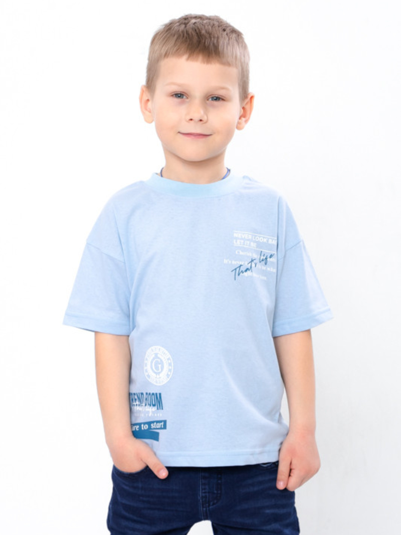 Футболка Носи своє модель 6414-001-33-4-svtlo-blakitnij Фото